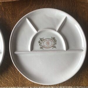 Linea Cotto/ Mamma Ro Luca/ Italian plates ( set of 2) stoneware RARE